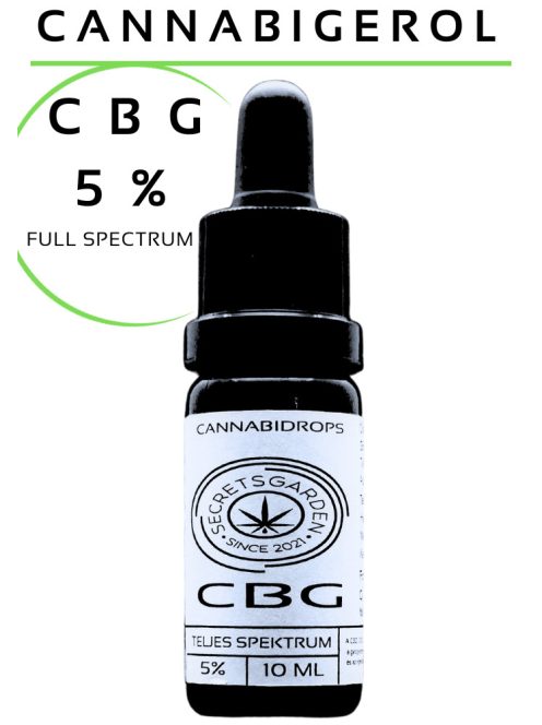 Cannabigerol 5% Full Spectrum CBG Extrakt 10ml