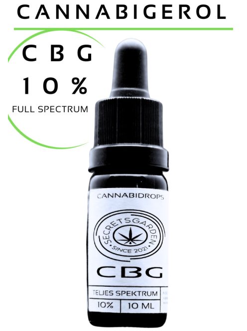 Cannabigerol 10% Full Spectrum CBG Extrakt 10ml