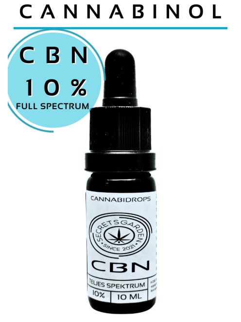 Cannabidrops  full spectrum CBN kivonat  10%      10ml