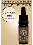 CANNACOMPLEX SLEEP OIL PREMIUM full spectrum  CBN, CBC  kivonat  30%   10ml