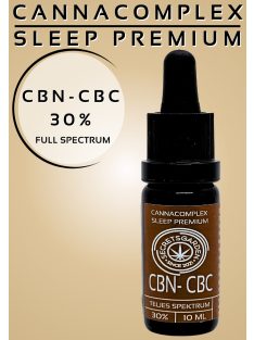   CANNACOMPLEX SLEEP OIL PREMIUM full spectrum  CBN, CBC  kivonat  30%   10ml