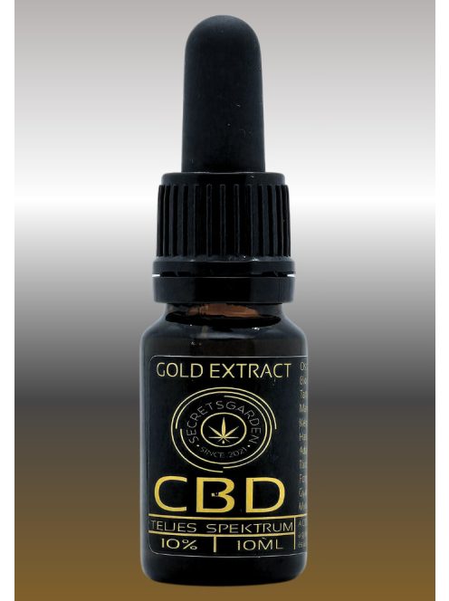 GOLD Bio CBD Extrakt Vollspektrum 10% 10ml