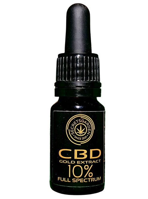 GOLD EXTRACT  full spectrum  BIO CBD kivonat   10%   10ml