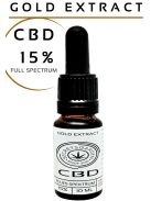 GOLD Bio CBD Extrakt Vollspektrum 15% 10ml