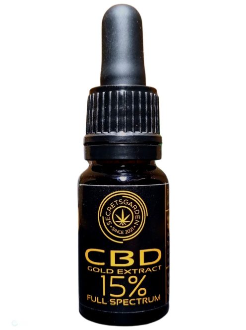 GOLD Bio CBD Extrakt Vollspektrum 15% 10ml