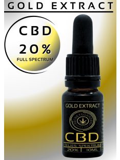 GOLD Bio CBD Extrakt Vollspektrum 20% 10ml