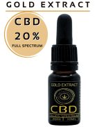 GOLD EXTRACT  full spectrum BIO CBD kivonat  20%   10ml