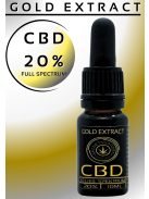 GOLD organic CBD extract full spectrum 20% 10ml