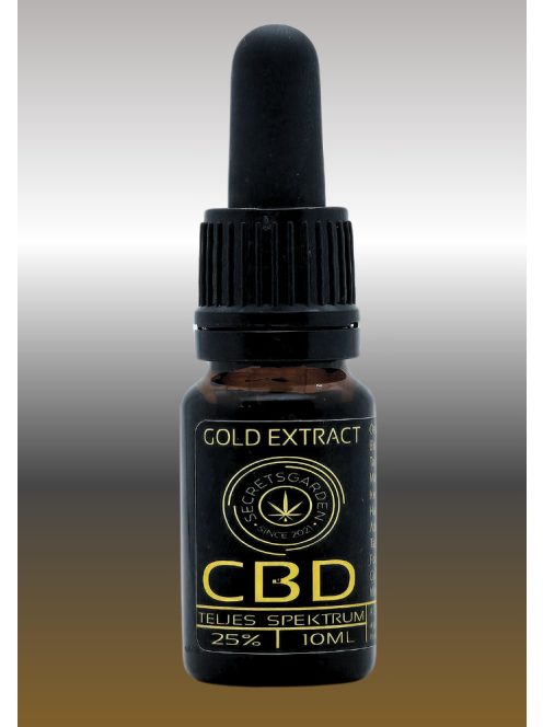 GOLD Bio CBD kivonat  full spectrum    25%    10ml