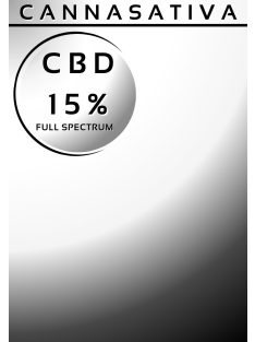 Cannasativa full spectrum bio CBD kivonat 15% 10ml
