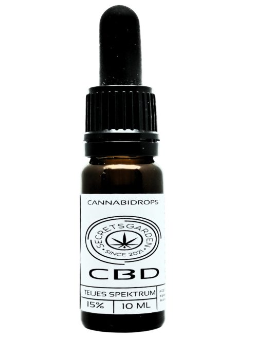 Cannabidrops full spectrum bio CBD extract 15% 10ml