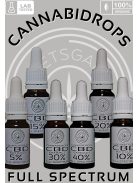 Cannabidrops Vollspektrum Bio CBD Extrakt 15% 10ml