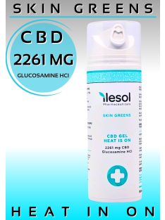 CBD Heat is On -  melegítő gél 150ml