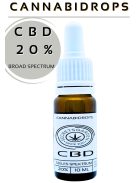 Cannabidrops broad spectrum Bio CBD kivonat   20%   10ml