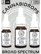 Cannabidrops broad spectrum organic CBD extract 20% 10ml