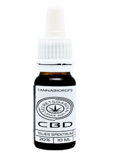 Cannabidrops full spectrum bio CBD extract 20% 10ml