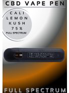 CBD VAPE CALI LEMON KUSH 75% 1ml