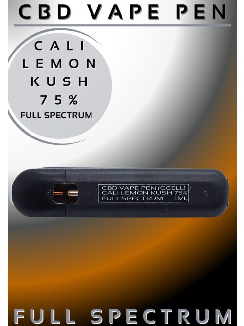 CBD VAPE CALI LEMON KUSH 75% 1ml