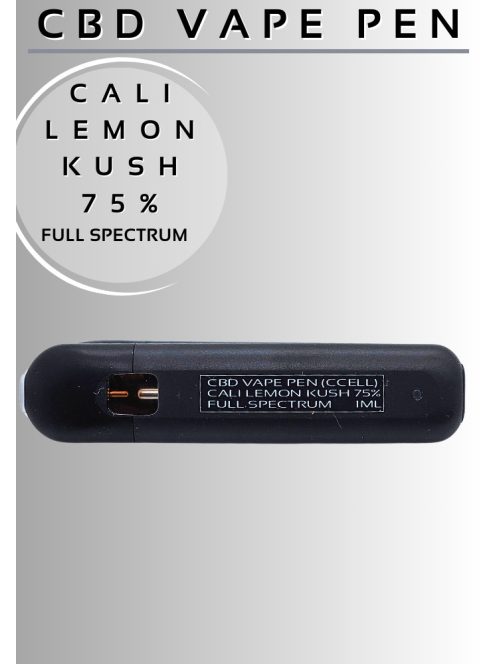 CBD VAPE CALI LEMON KUSH 75% 1ml