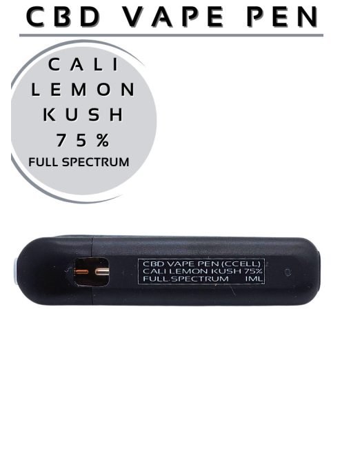 CBD VAPE CALI LEMON KUSH 75% 1ml