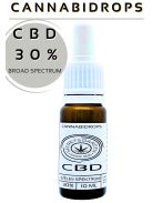 Cannabidrops Breitspektrum bio CBD Extrakt   30%   10ml