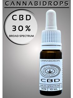 Cannabidrops Breitspektrum bio CBD Extrakt   30%   10ml