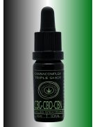 CANNACOMPLEX TRIPLE SHOT; full spectrum  CBD, CBN, CBG kivonat   15%   10ML