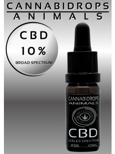   CANNABIDIOL broad spectrum CBD kivonat házi kedvencek  számára   10% 10ml