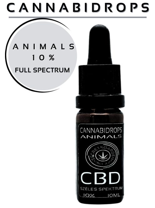 CANNABIDIOL broad spectrum CBD kivonat házi kedvencek  számára   10% 10ml