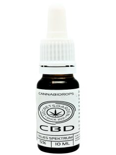 Cannabidrops full spectrum bio CBD extract 5% 10ml