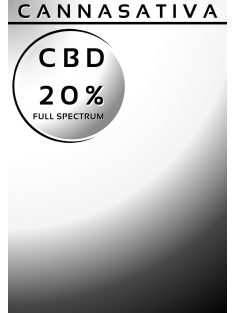 Cannasativa full spectrum bio CBD kivonat 20% 10ml