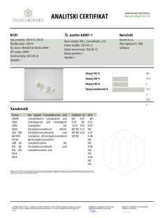   CANNACOMPLEX DOUBLE SHOT; full spectrum CBD, CBG kivonat   20%   10ml