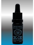 CANNACOMPLEX DOUBLE SHOT; full spectrum CBD, CBG kivonat   20%   10ml