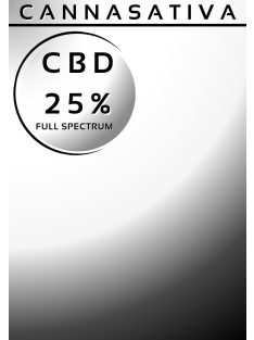 Cannasativa full spectrum bio CBD kivonat 25% 10ml