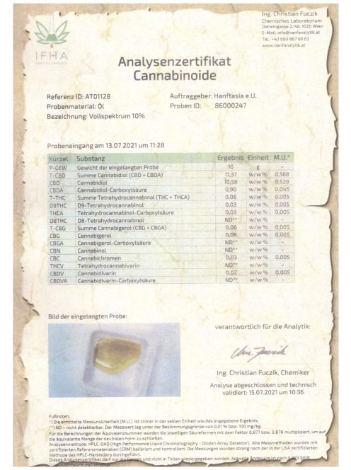 Cannabidrops full spectrum bio CBD kivonat  10%    10ml