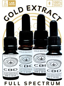  GOLD Bio-Cbd-Extrakte Vollspektrum (THC< 0,2%)