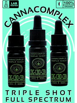 CANNACOMPLEX TRIPLE SHOT FULL SPECTRUM (THC< 0,2%)