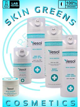 CBD Cosmetics Skin Greens